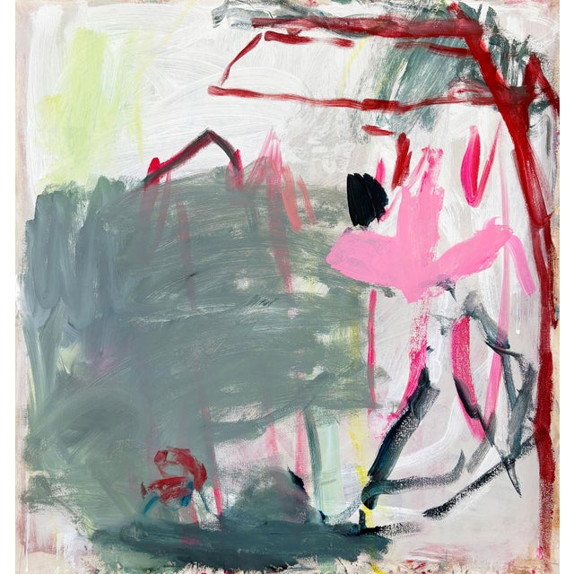 Macha Poynder Contemporary Abstract Acrylic on Canvas "Calendar 2" by Macha Poynder For Sale - Image 4 of 4
