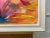 2020s Pink Orange Red & Turquoise Expressive Abstract Art on Canvas by Contemporary Artist For Sale - Image 5 of 12
