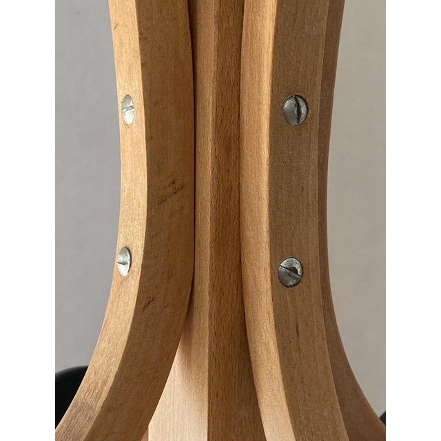 Vintage Stella Coat Rack in Beech, 1950s For Sale - Image 9 of 14
