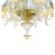 Ornate Clear and Gold-Leaf Murano Glass Floral Chandelier by Simoeng, in Exhibition Piece conditions. Designed from 2000...