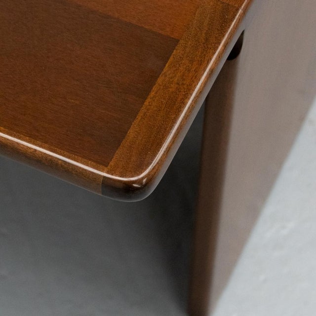Brown Artona Coffee Table by Afra & Tobia Scarpa for Maxalto, 1970s For Sale - Image 8 of 11