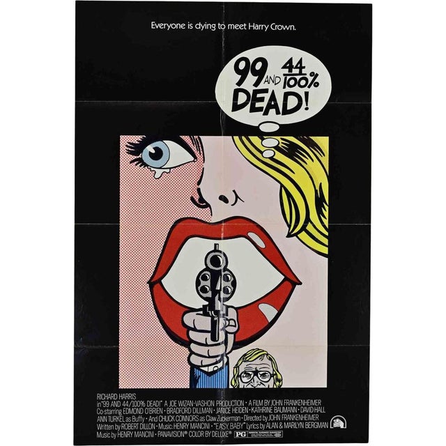 99 and 44/100% Dead Film Poster, USA, 1974 For Sale - Image 6 of 6