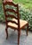 Late 20th Century French Farmhouse Ladderback Chairs - Set of 4 For Sale - Image 9 of 11