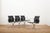 Swivel Chair EA 104 in Chrome-Plated Aluminum and Black Leather Upholstery by Ray and Charles Eames for Vitra, 1958 For Sale - Image 11 of 18