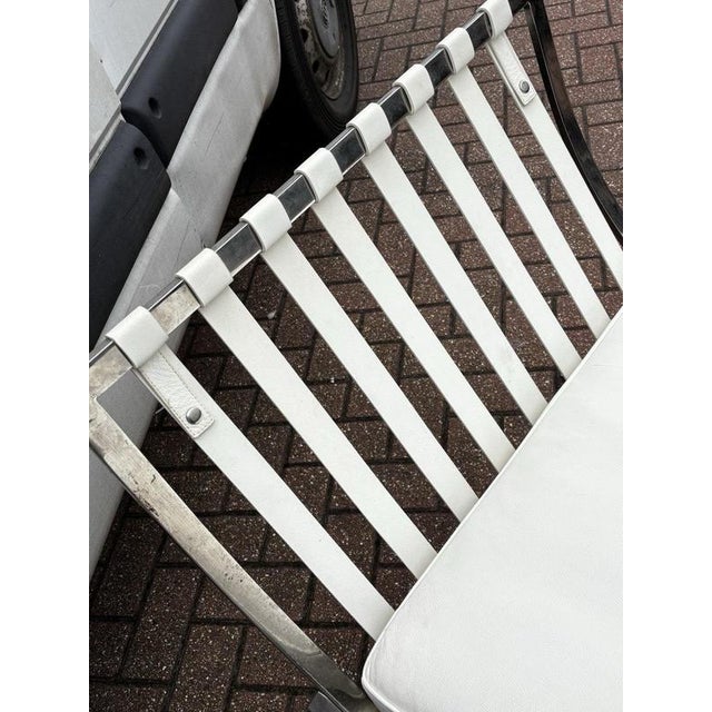 Set of Barcelona Chair and Ottoman For Sale - Image 15 of 17