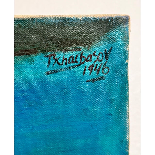 Nahum Tschacbasov Russian American, 1899-1984 Portrait of a Jewish Man, Rabbi Oil on canvas Hand signed and dated upper...