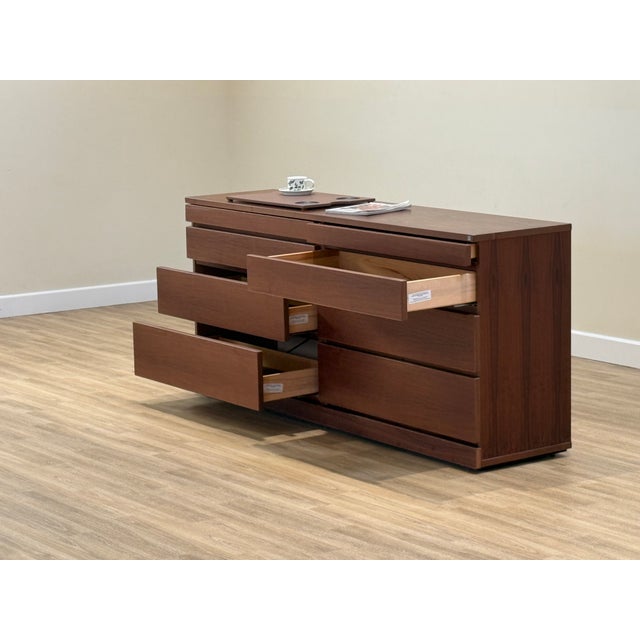 Danish Chest of Drawers in Walnut from Skovby, 1970s For Sale - Image 6 of 18