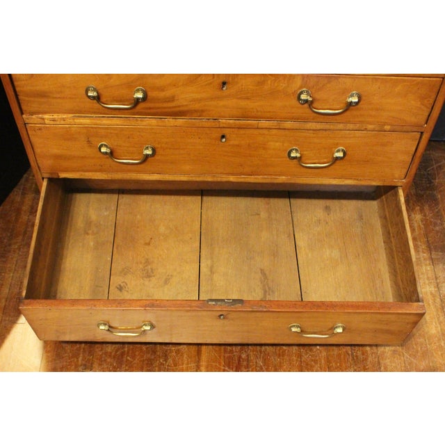 Circa 1770 Likely Scottish George III Bachelor's Chest With Slide For Sale - Image 10 of 14