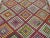 Textile Vintage Turkish Kilim Rug - 75" X 115" For Sale - Image 7 of 12