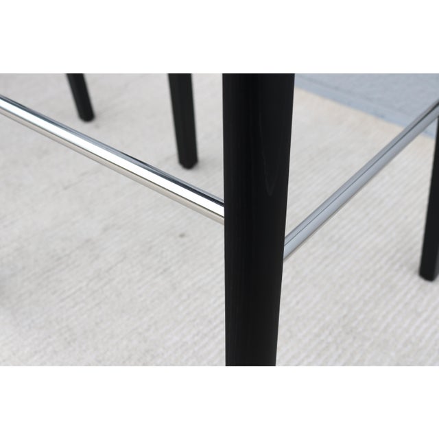 Minimalist Piergiorgio Cazzaniga for Andreu World Flex Bar Stools - Set of 4 For Sale - Image 15 of 18