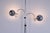 Mid-Century Modern Adjustable Double Chrome Eyeball Globe Floor Lamp from Gepo, 1970s For Sale - Image 3 of 18