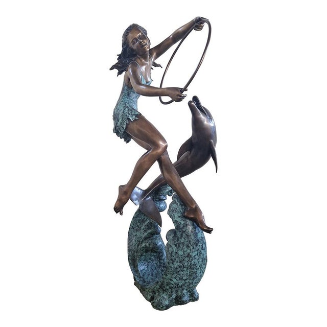 Bronze Sculpture/Fountain, 1980s For Sale - Image 6 of 10