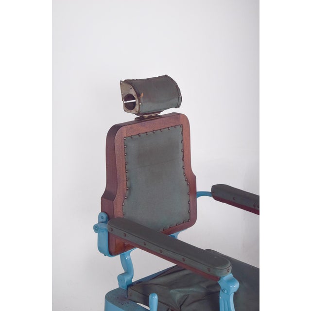 1950s Mid-Century Portuguese Barber Chair, 1950s For Sale - Image 5 of 15