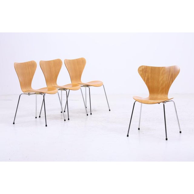 Series 7 Chairs by Arne Jacobsen for Fritz Hansen, Set of 4 For Sale - Image 18 of 18
