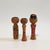 Vintage 1960s Japanese Miniature Kokeshi Dolls - Articulated Wooden Trio For Sale - Image 17 of 18