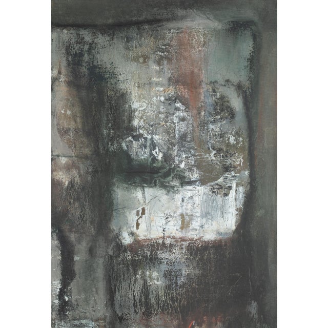 Abstract Expressionism Rigoberto Mena, Large Rigoberto Mena Contemporary Cuban Abstract Expressionist Oil Painting, c.2000 For Sale - Image 3 of 6