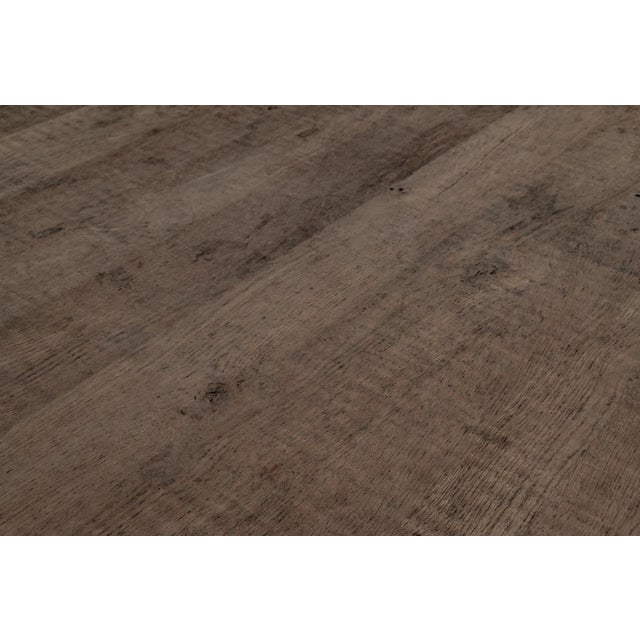 Large Oak Rural Round Coffee Table, 1962 For Sale - Image 13 of 15