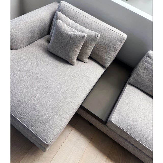 Modern Davis Sofa by Frigerio For Sale - Image 3 of 3