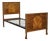 Art Deco Burr Walnut Single Bed For Sale