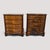 Serpentine Mahogany Bedside Lamp Chests of Drawers, 1920, Set of 2 For Sale - Image 11 of 11