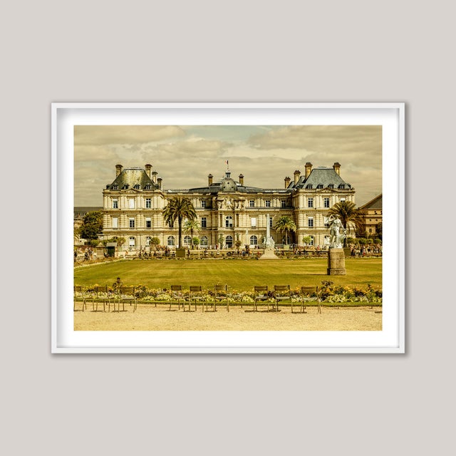 At the height of summer, another heatwave settles over Paris. Walking through the Jardin du Luxembourg, the Palace emerges...