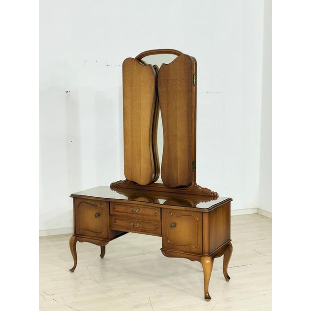 Chippendale Dressing Table in Wood For Sale - Image 12 of 14