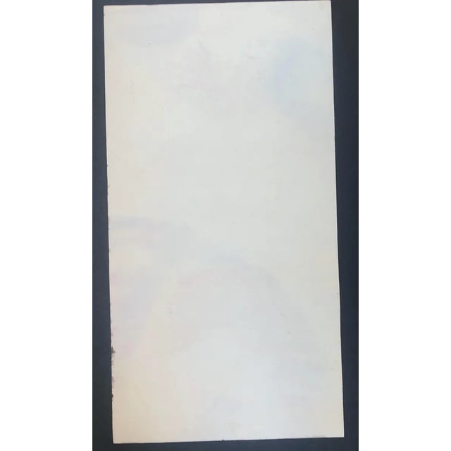 1970s Richard Goodwin Abstract Tribal Painting For Sale - Image 4 of 4