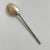 Antique Abalone Mother of Pearl Spoon with Ornate Metal Handle. In good condition with wear consistent with age. Small...