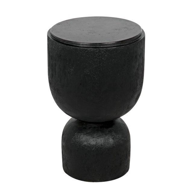 Noir NOIR Kudoro Side Table, Large For Sale - Image 4 of 4
