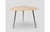 1950s Vintage Triangular Coffee Table with Faux Marble Top, Italy, 1960s For Sale - Image 5 of 5