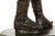 Fine Italian Grand Tour Antique Bronze Sculpture of “Narcissus” After Antiquity For Sale - Image 14 of 18