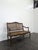 Hollywood Regency Regency Living Room Set in Walnut with Caning, Set of 5 For Sale - Image 3 of 17