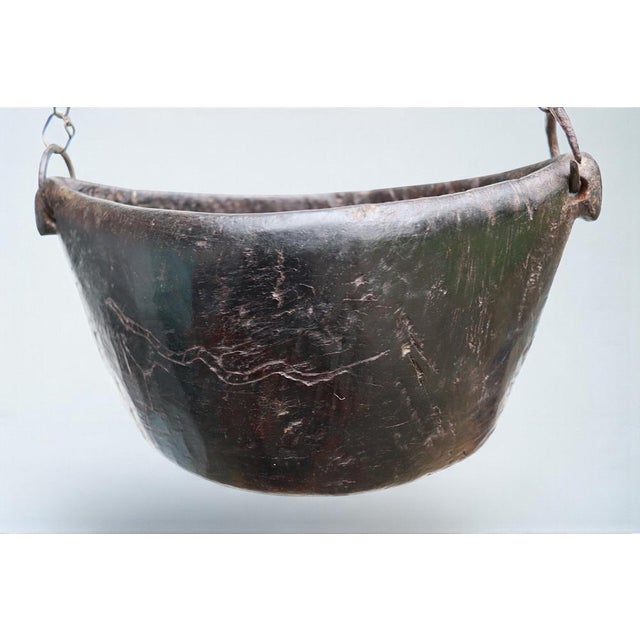 Vintage Wooden Kashkul Bowl, 1920s For Sale - Image 10 of 18