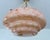 Art Deco Pendant Light in Pink Marble Glass, 1930s For Sale - Image 11 of 18