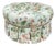 Late 20th Century Vintage Hickory Chair Tufted Round Ottoman in Botanical Print For Sale - Image 5 of 15