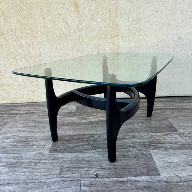 Mid Century Modern Side Table Attributed to Adrian Pearsall for Craft Associates, Circa 1960s For Sale - Image 16 of 18