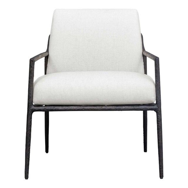 Thayer Outdoor Upholstered Lounge Chair For Sale