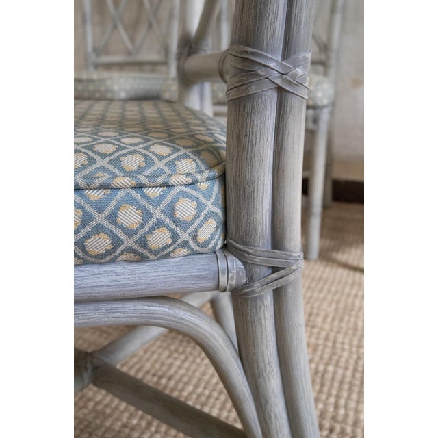 Set of Four Mcguire San Francisco Chairs – 1970s Set of four McGuire San Francisco chairs dating from the 1970s. Rattan...