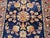 Antique Persian Lilian Runner Rug, Hand-Knotted Wool, Floral Design, Navy & Red, 3x7 For Sale - Image 15 of 15