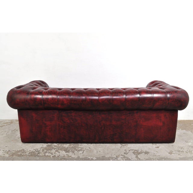 Vintage Chesterfield 3-Seater Sofa, 1970s For Sale - Image 13 of 14