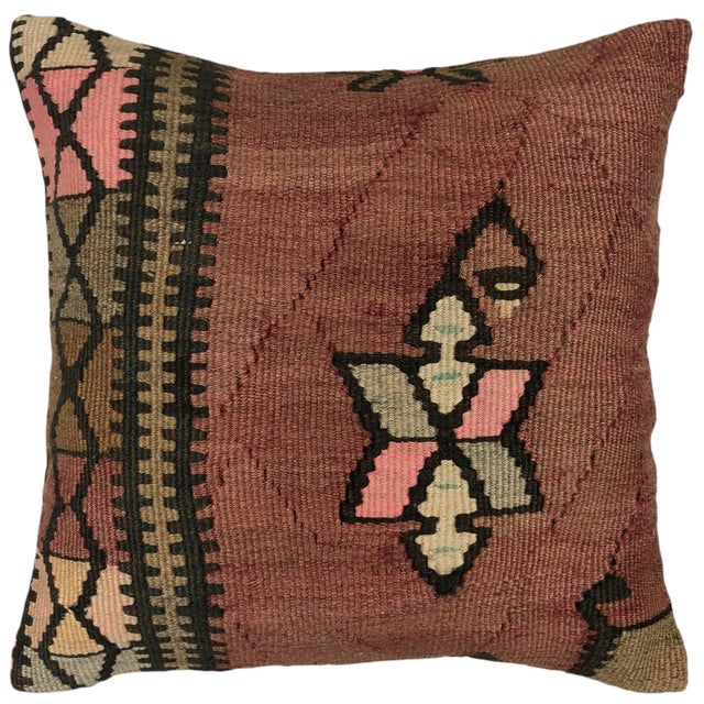 Vintage Kilim Pillow 16 Chairish
