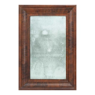 American Flame Mahogany Ogee Mirror For Sale