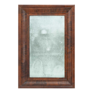American Flame Mahogany Ogee Mirror