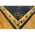 1930s 1930s Navy Blue Floral Deco Antique Chinese Peking Knotted Wool 9' X 11'4" Rug For Sale - Image 5 of 10