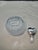 Art Deco Vintage Ribbed Glass and International Silverplated Heart Shaped Perfume Stopper/Bottle For Sale - Image 3 of 3