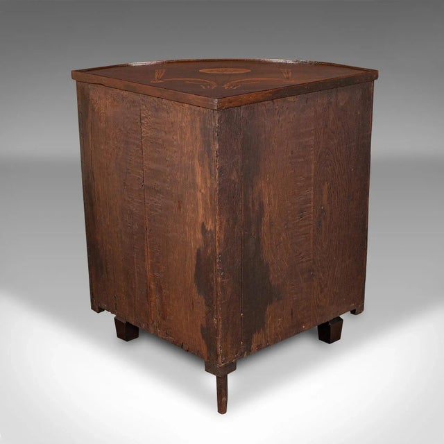Circa 1800 Antique Tambour Corner Cabinet For Sale - Image 4 of 10