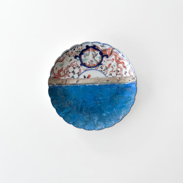 “La Ciotat” belongs to our “Altered Perspectives” series: assemblages of ceramic plates layered with a painting on canvas....