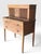 Federal Style Inlaid Mahogany Ladies Tambour Writing Desk & Secretary. For Sale In West Palm - Image 6 of 12