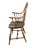 Wood Antique Continuous-Arm Windsor Spindle-Back Wooden Armchair For Sale - Image 7 of 18