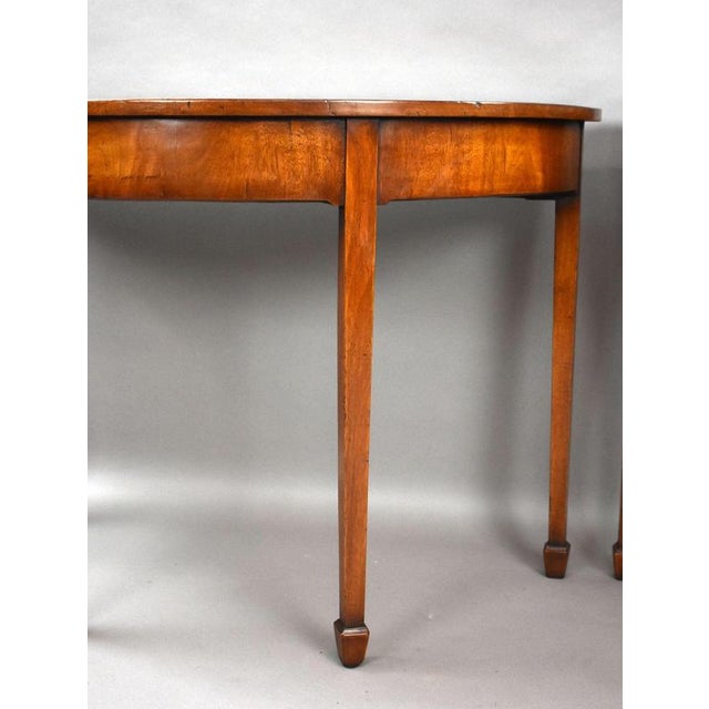 Georgian Console Tables, 1800, Set of 2 For Sale - Image 6 of 7